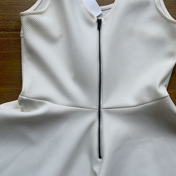 NWT Mystic fit and flare white dress - Picture 5 of 5